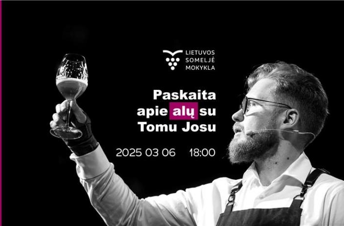 Atvira Lietuvos someljė mokyklos paskaita: ALUS
